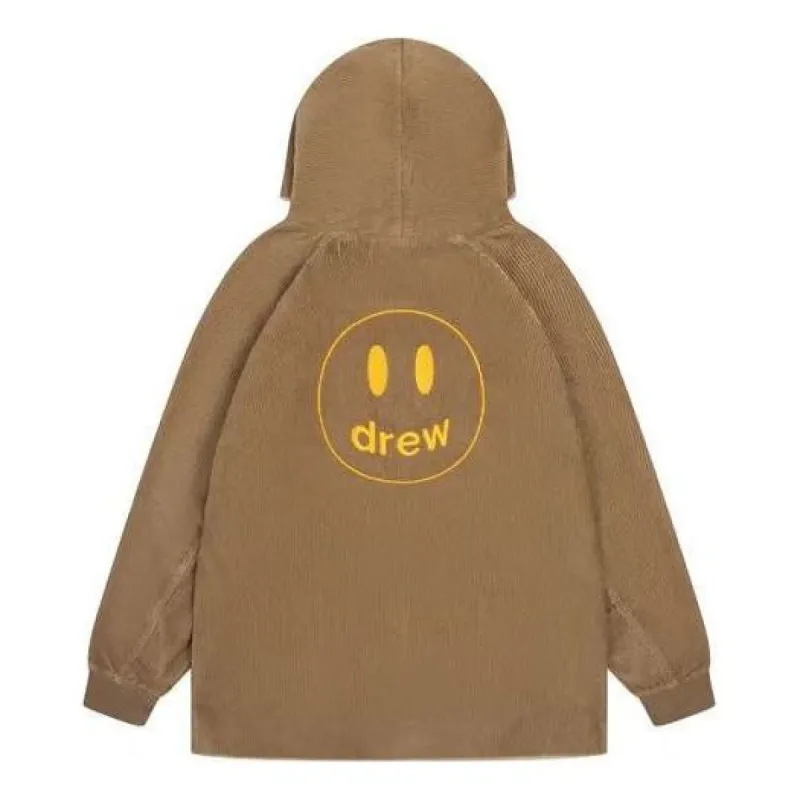Drew House Corduroy Hoodie 'Chaz Brown' DR-SS22-199 sold by KicksCrew