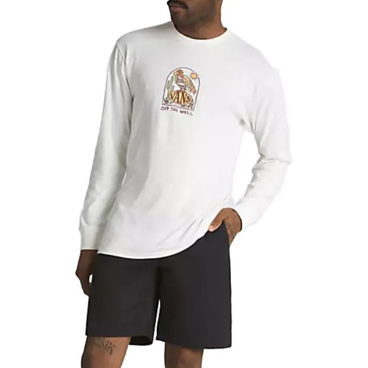 Vans Deserted Long Sleeve T-Shirt 'Marshmallow' VN000F46FS8 sold by KicksCrew product image thumbnail 4