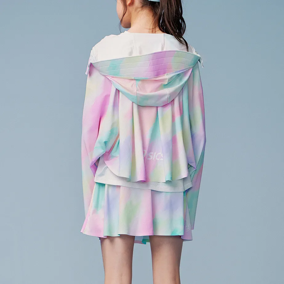 (GS) ASICS Colorful Batwing Sleeves Jacket 'Multi-Color' 332241054061-2038 sold by KicksCrew product image thumbnail 4