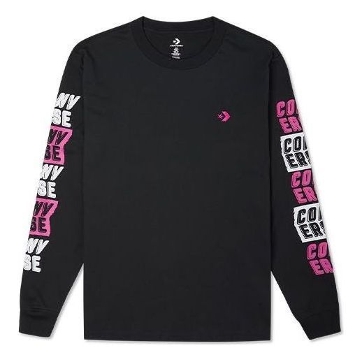 Converse Fold Out Long-Sleeve Tee 'Black' 10019933-A02 sold by KicksCrew