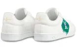LOUIS VUITTON Luxembourg Sneakers 'White Green' 1A4OGX sold by KicksCrew