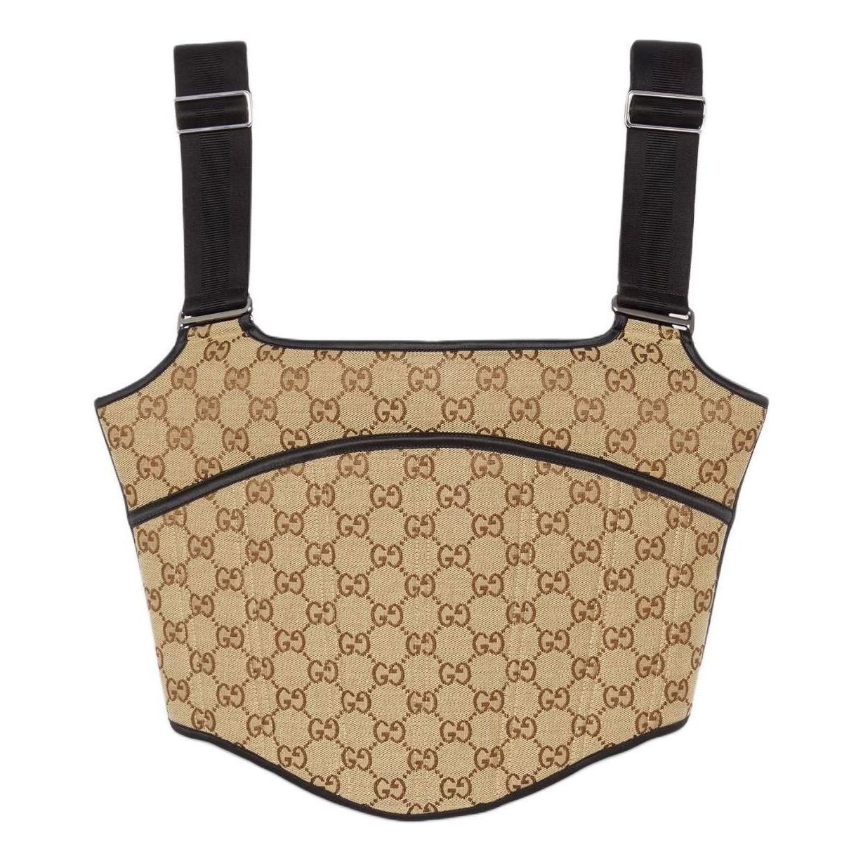 (WMNS) Gucci GG Canvas Top 'Camel Ebony' 772427-XUAJ5-2237 sold by KicksCrew