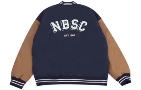 New Balance Vintage Varsity Jacket 'Navy Tan' AMJ34309-ECL sold by KicksCrew