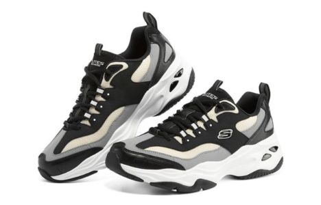 Skechers D'Lites 4.0 'Black White' 237409-BKW sold by KicksCrew
