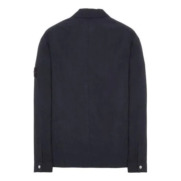 STONE ISLAND Button Down Shirt 'Black' 781511729-V0020 sold by KicksCrew product image thumbnail 2