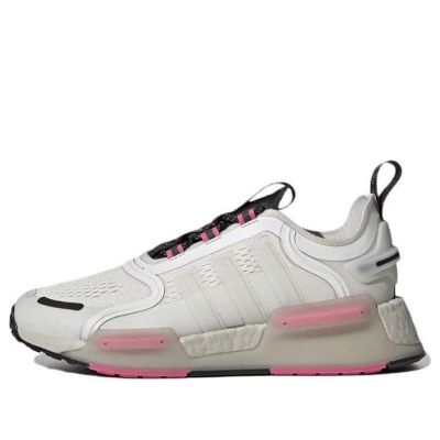 (GS) Adidas NMD_R1 V3 'White Pulse Magenta' GY4265 sold by KicksCrew