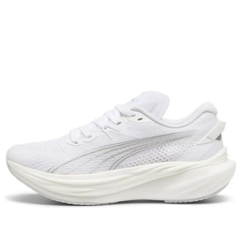 (WMNS) PUMA Deviate Nitro 3 'White Grey Silver' 309708-10 sold by KicksCrew