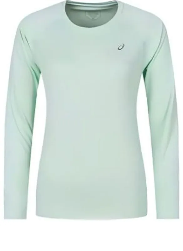 (WMNS) Asics Core Long Sleeve Top 'Glacier Sea' 2012D025-300 sold by KicksCrew
