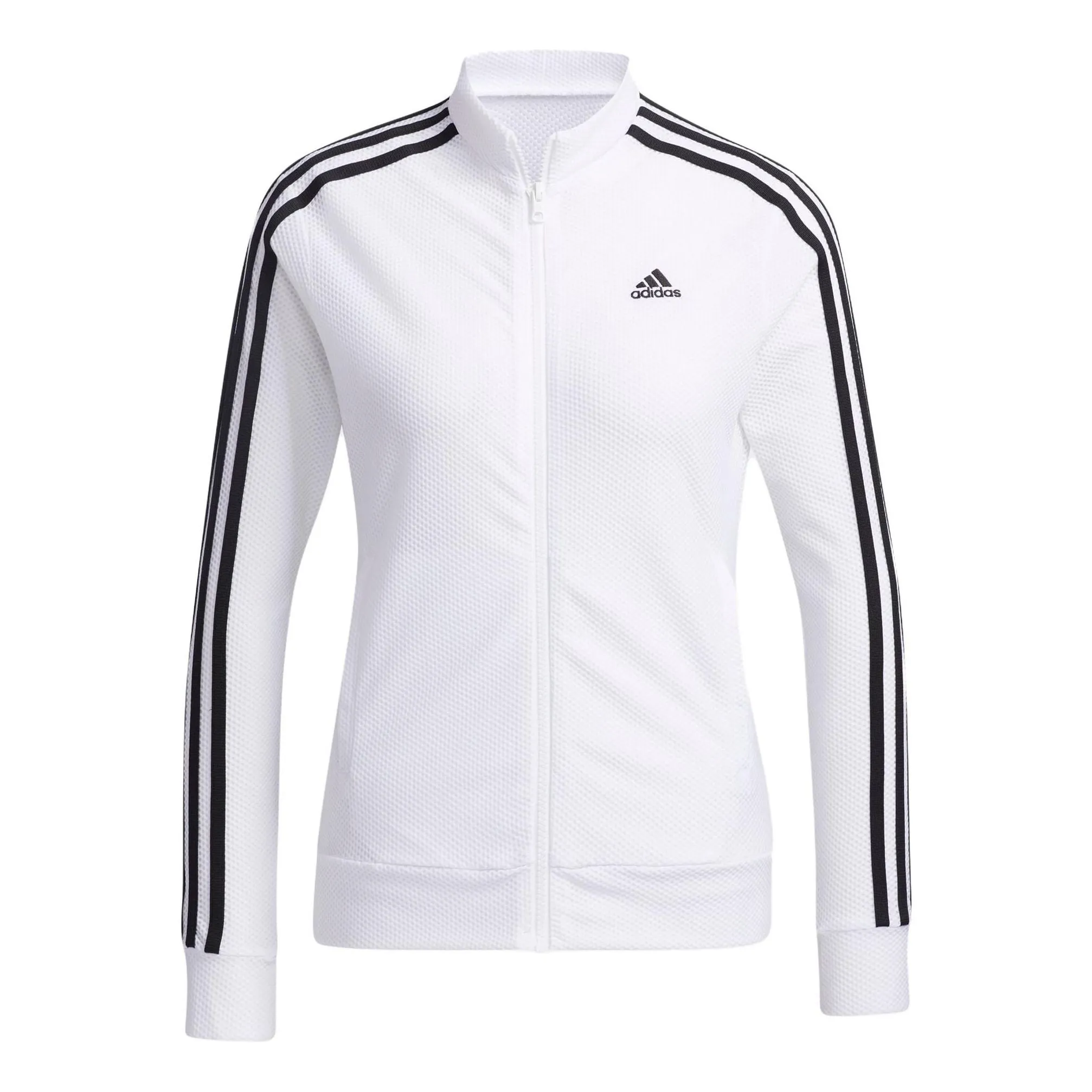 (WMNS) adidas 3-Stripes Jacket 'White Black' GM3751 sold by KicksCrew