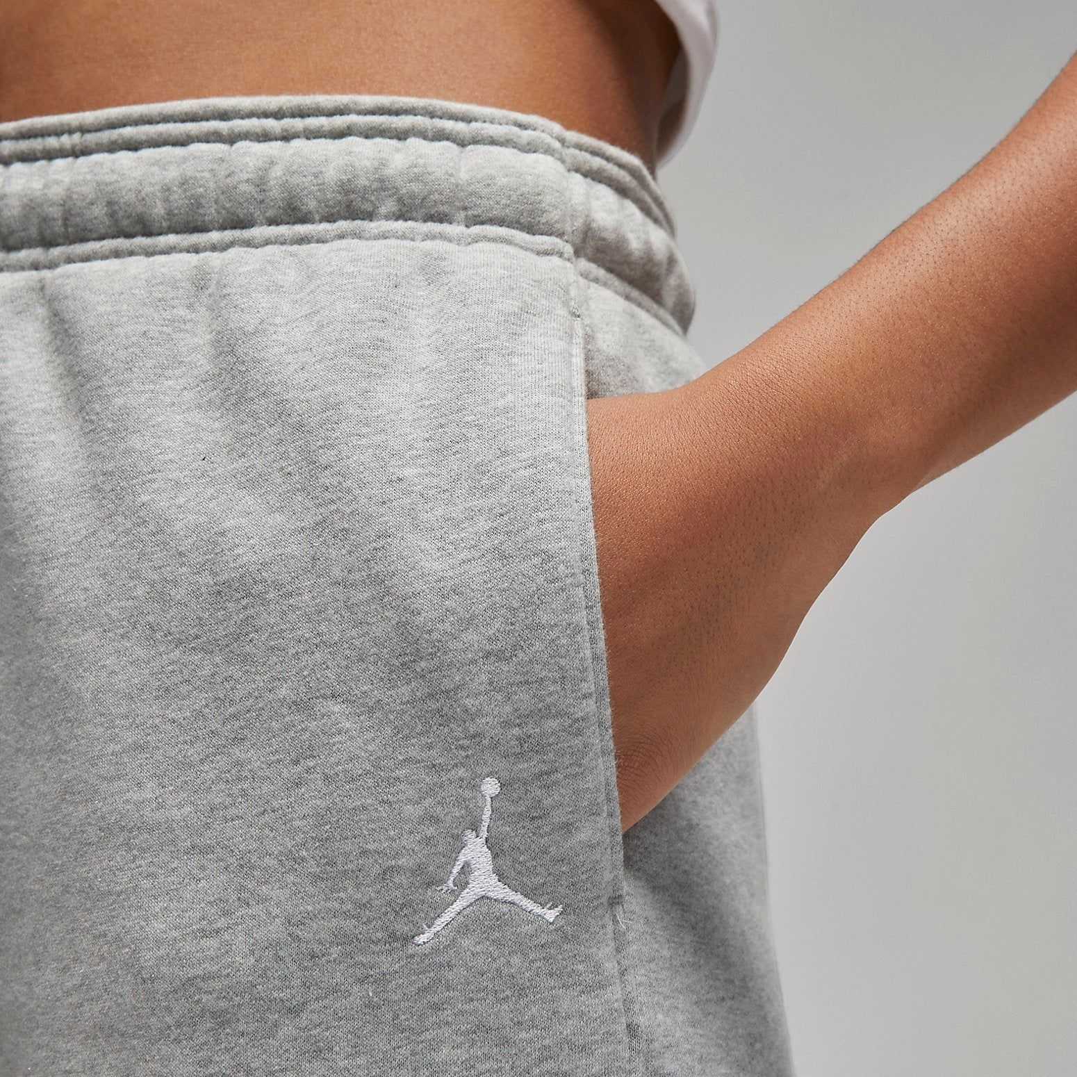 (WMNS) Air Jordan Brooklyn Fleece Pant 'Grey' FN4494-063 sold by KicksCrew product image thumbnail 2