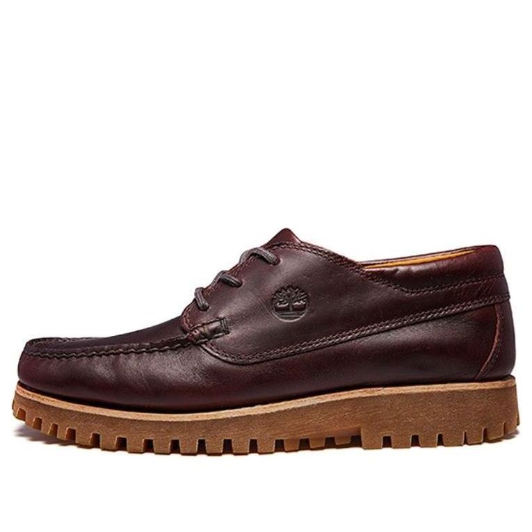 Timberland Jackson's Landing Moc Toe Oxford 'Burgundy' A2HYM-C60 sold by KicksCrew
