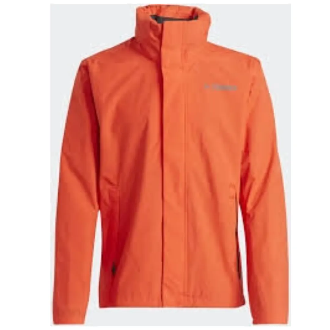 adidas Terrex AX Rain Jacket 'Orange' GK7179 sold by KicksCrew
