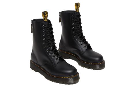 Dr. Martens 1490 Hi Bex Zip Leather Boots 'Black' 27841001 sold by KicksCrew