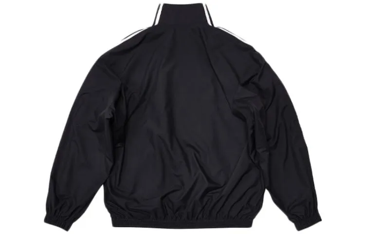 Balenciaga x adidas Tracksuit Jacket 'Black' 712280TNQ221000 sold by KicksCrew product image thumbnail 2