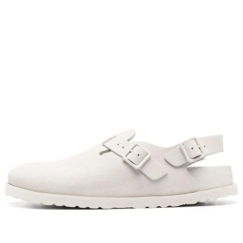 Birkenstock 1774 III Tokyo Suede Leather Narrow Fit Sandals 'Bone' 1025962 sold by KicksCrew