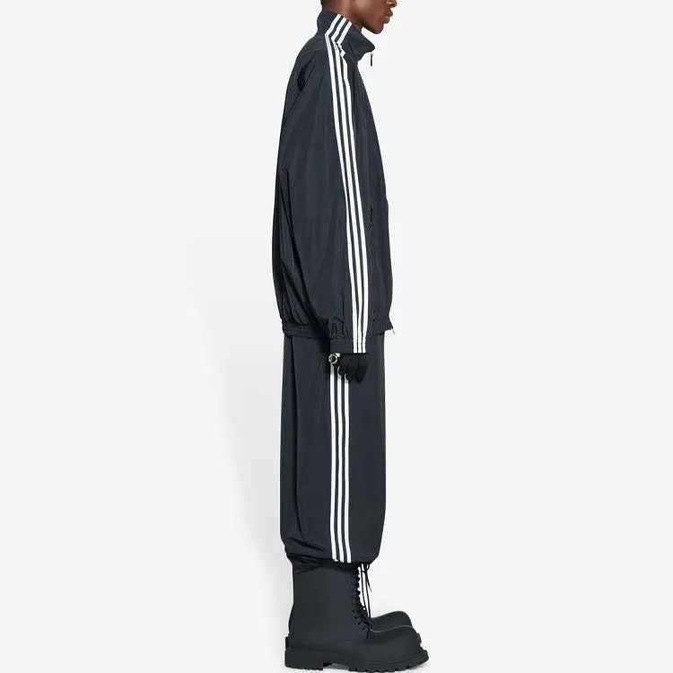 Balenciaga x adidas Tracksuit Jacket 'Black' 712280TNQ221000 sold by KicksCrew product image thumbnail 5