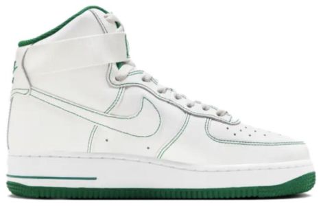 (WMNS) Nike Air Force 1 High 'White Green' DV1138-101 sold by KicksCrew