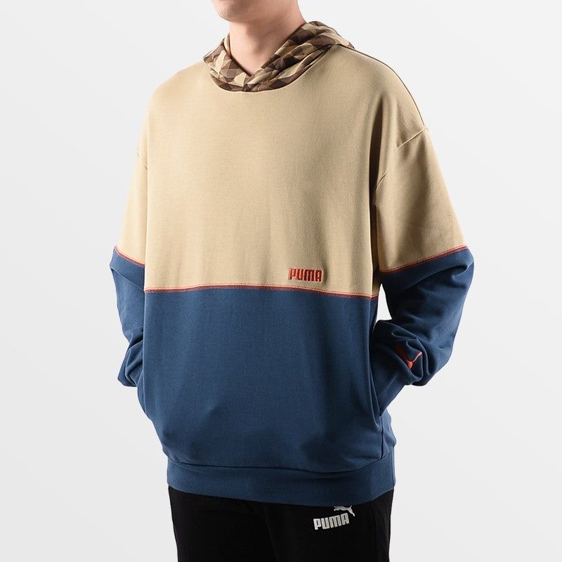 Puma Kontrast Hoodie 'Tan Blue' 531309-97 sold by KicksCrew product image thumbnail 3