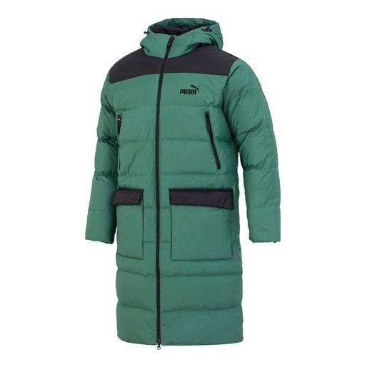 Puma Down Puffer Jacket 'Green' 849985-25 sold by KicksCrew