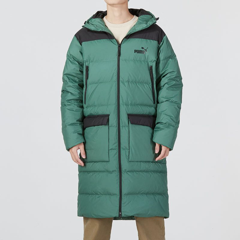 Puma Down Puffer Jacket 'Green' 849985-25 sold by KicksCrew product image thumbnail 3