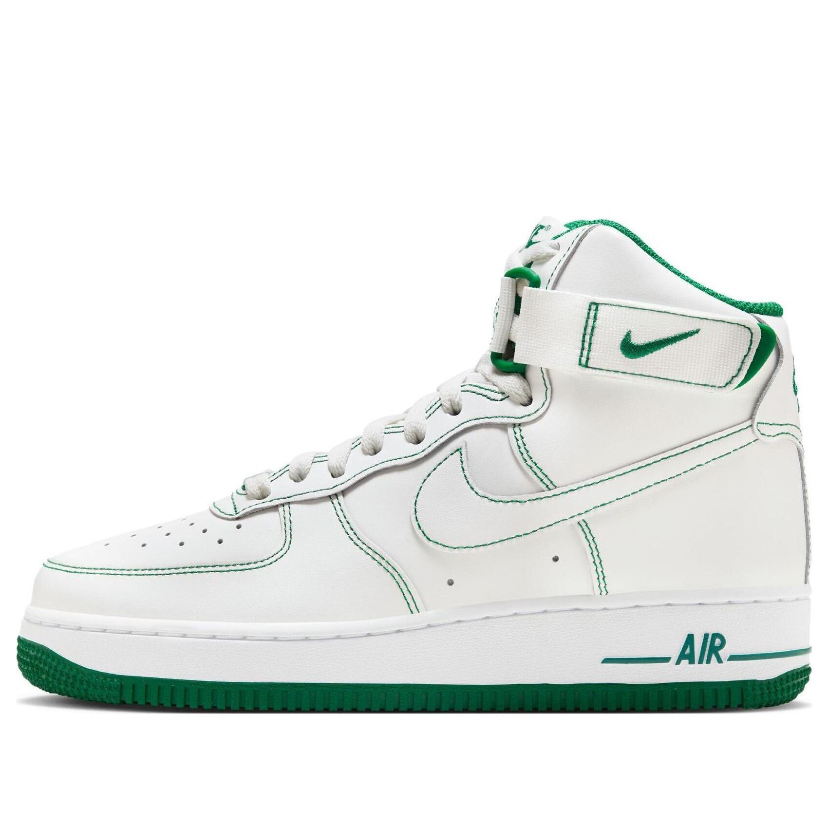 (WMNS) Nike Air Force 1 High 'White Green' DV1138-101 sold by KicksCrew