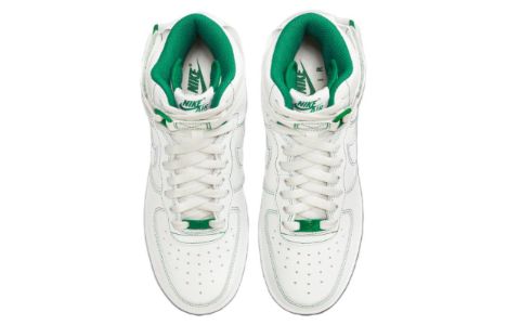 (WMNS) Nike Air Force 1 High 'White Green' DV1138-101 sold by KicksCrew