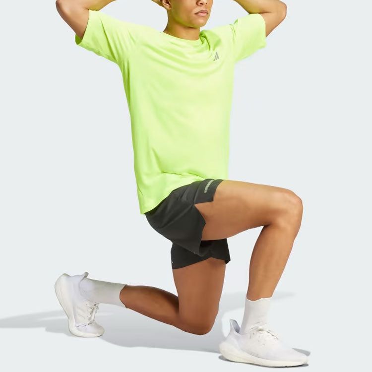 Adidas Ultimate Engineered Knit T-Shirts 'Green' HZ4439 sold by KicksCrew product image thumbnail 4