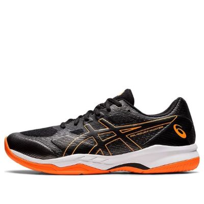 ASICS Gel-Court Hunter 2 'Black Orange' 1071A059-003 sold by KicksCrew