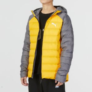 PUMA PwrWarm PackLite Hd Jacket Logo 'Yellow' 672911-39 sold by KicksCrew