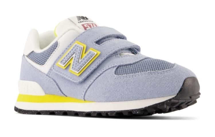 (GS) New Balance 574 Shoes 'Blue White Yellow' PV574KB1 sold by KicksCrew product image thumbnail 4