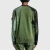 STONE ISLAND Crewneck Sweatshirt 'Olive' 771563045-V0058 sold by KicksCrew