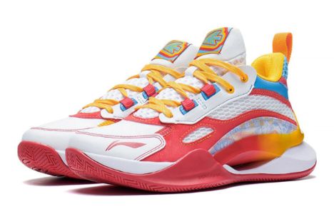 (GS) Li-Ning Team 2.5 'White Yellow Red' YKBS050-5 sold by KicksCrew