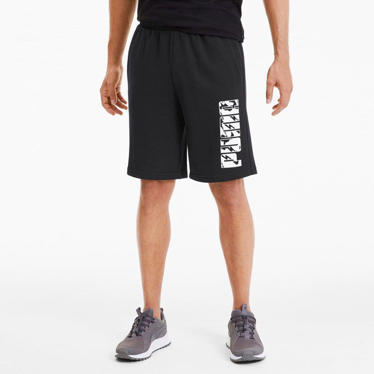 Puma Graphic Casual Shorts 'Black' 582692-01 sold by KicksCrew product image thumbnail 4