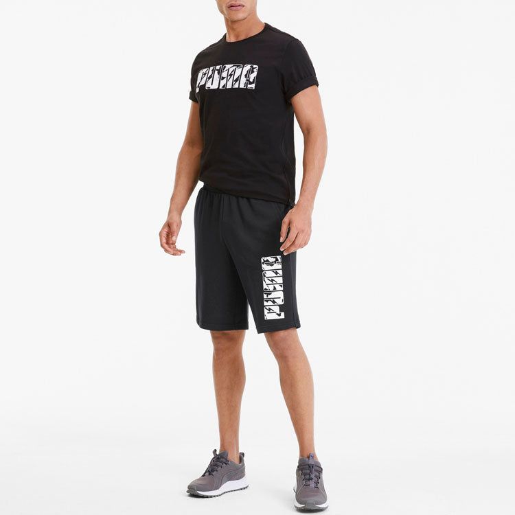 Puma Graphic Casual Shorts 'Black' 582692-01 sold by KicksCrew product image thumbnail 3