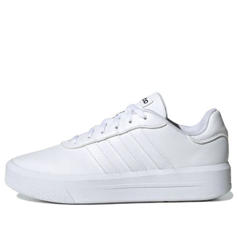 (WMNS) adidas Court Platform 'White' GV9000 sold by KicksCrew