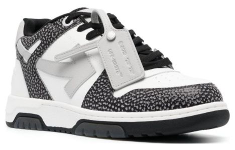 Off-White Out Of Office Low-Top Sneaker 'White Black' OMIA189S23LEA0090109 sold by KicksCrew