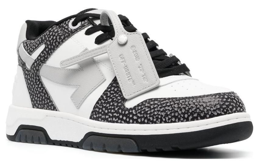Off-White Out Of Office Low-Top Sneaker 'White Black' OMIA189S23LEA0090109 sold by KicksCrew product image thumbnail 2