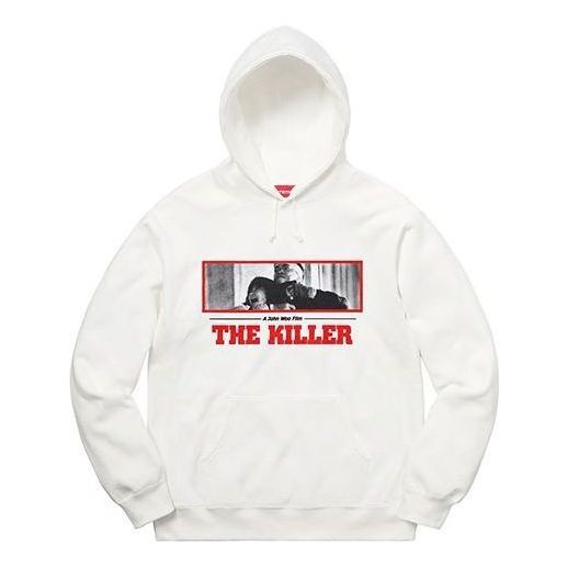 Supreme FW18 The Killer Hoodie 'White' SUP-FW18-1993 sold by KicksCrew