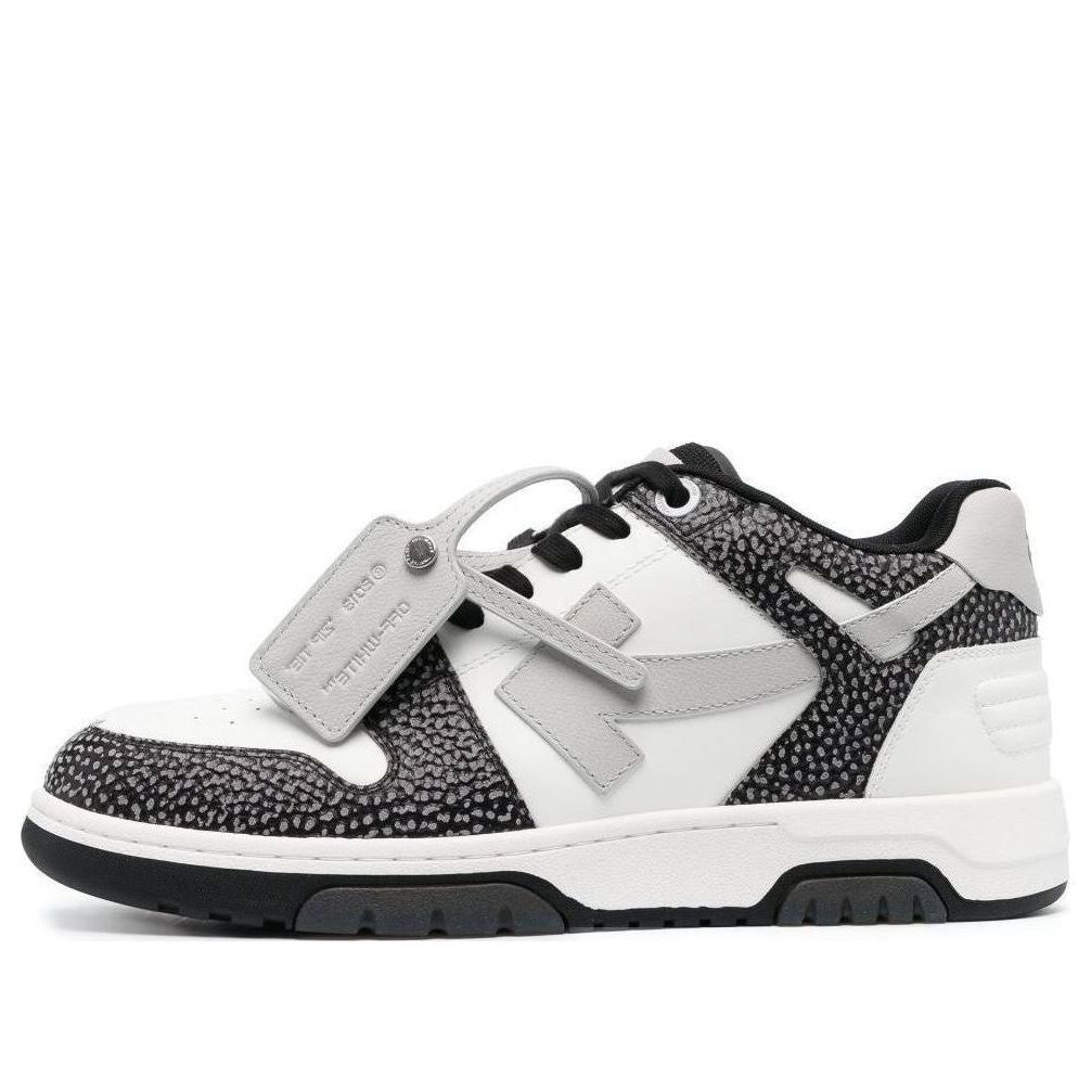 Off-White Out Of Office Low-Top Sneaker 'White Black' OMIA189S23LEA0090109 sold by KicksCrew