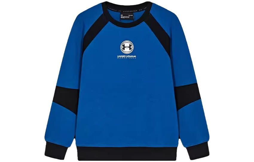 (GS) Under Armour Athletics Long Sleeve Pullover 'Grey Black' 233103113 sold by KicksCrew product image thumbnail 2