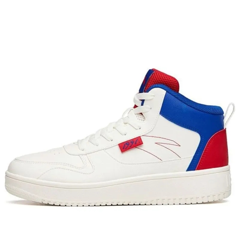 ANTA Skateboarding Series Sneakers High 'White Blue Red' 912038010-15 sold by KicksCrew