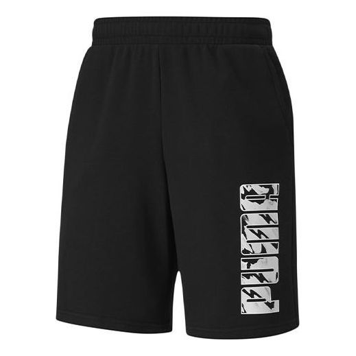 Puma Graphic Casual Shorts 'Black' 582692-01 sold by KicksCrew