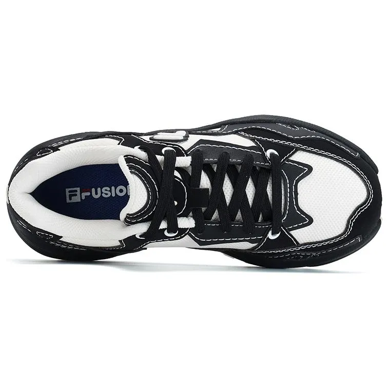 (WMNS) FILA FUSION FLASH Sneakers 'Black White' T12W331103FPB sold by KicksCrew product image thumbnail 3