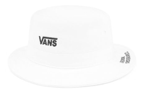Vans Reorient Bucket Hat 'White Black' VN0A4RB1WHT sold by KicksCrew