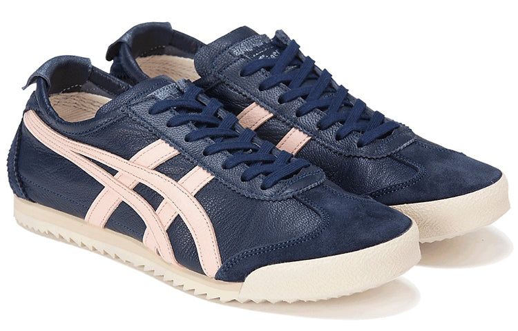 (WMNS) Onitsuka Tiger Mexico 66 Deluxe 'Blue Soft Pink' 1182A269-400 sold by KicksCrew product image thumbnail 2