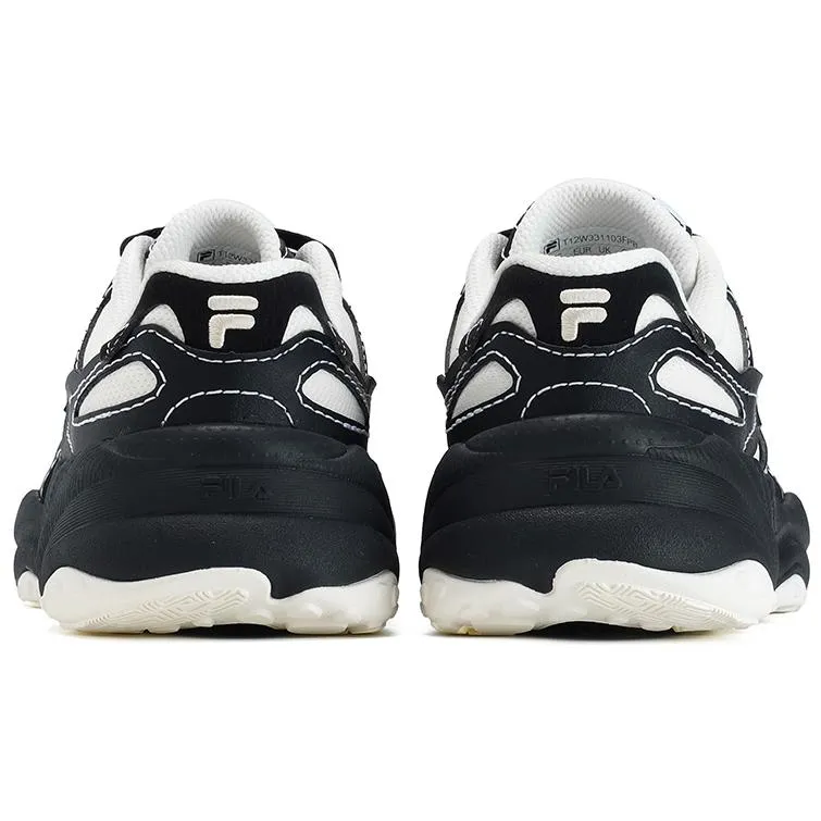 (WMNS) FILA FUSION FLASH Sneakers 'Black White' T12W331103FPB sold by KicksCrew product image thumbnail 4