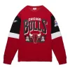 Mitchell & Ness x NBA Chicago Bulls All Over Crew Sweatshirt 'Red Black' FCPO3400-CBUYYPPPSCAR sold by KicksCrew