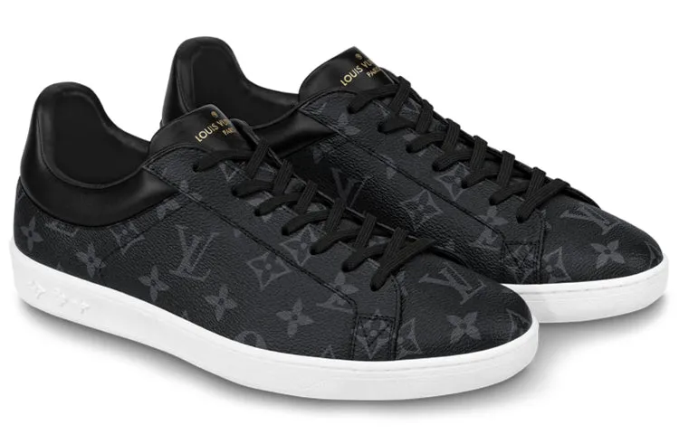 LOUIS VUITTON Luxembourg Sneakers 'Black Logo Monogram' 1A4PAT sold by KicksCrew product image thumbnail 2