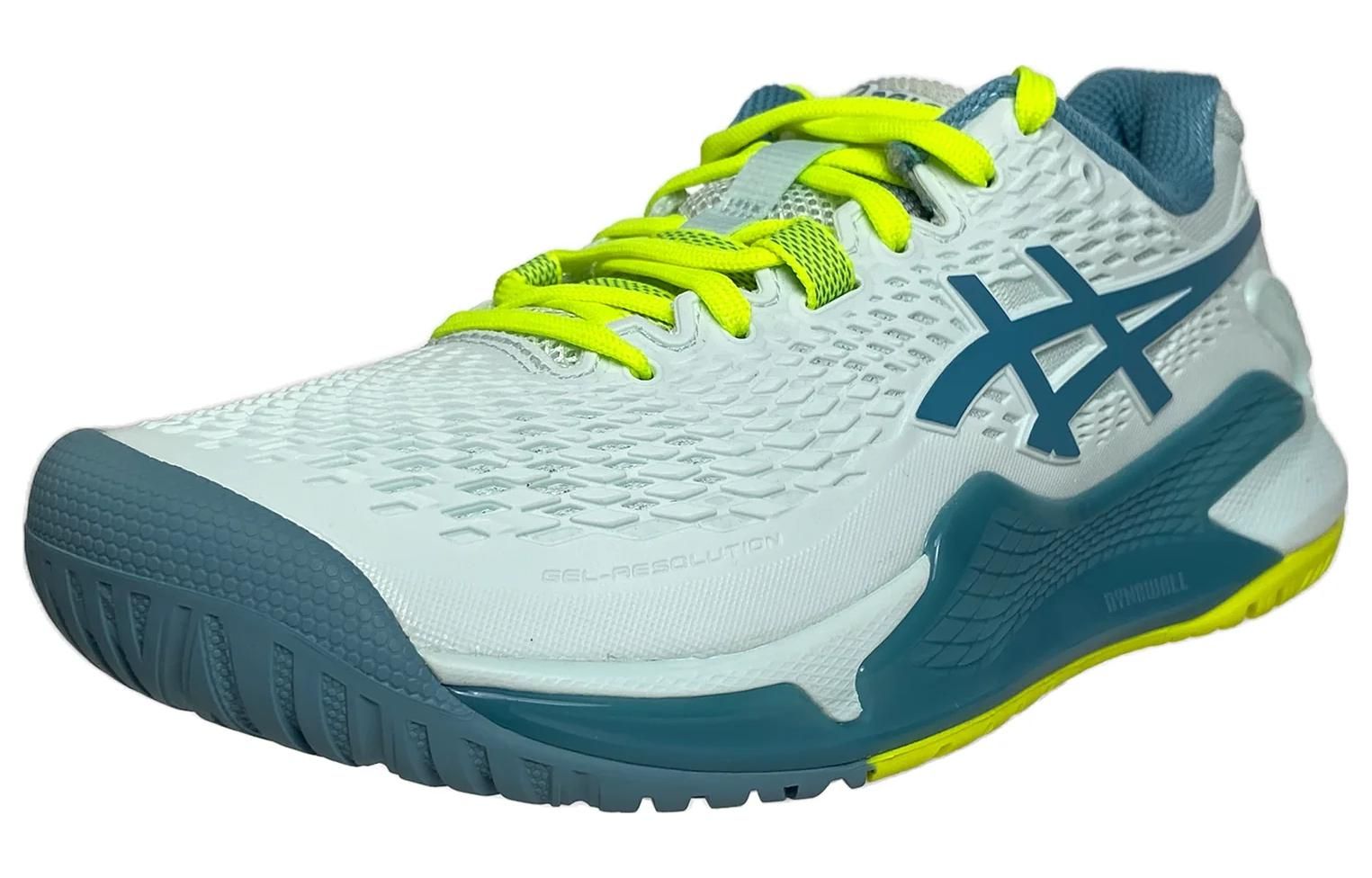 (WMNS) ASICS Gel Resolution 9 Wide 'Soothing Sea Gris Blue' 1042A226-400 sold by KicksCrew product image thumbnail 3