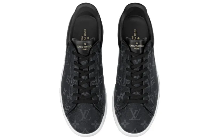 LOUIS VUITTON Luxembourg Sneakers 'Black Logo Monogram' 1A4PAT sold by KicksCrew product image thumbnail 3